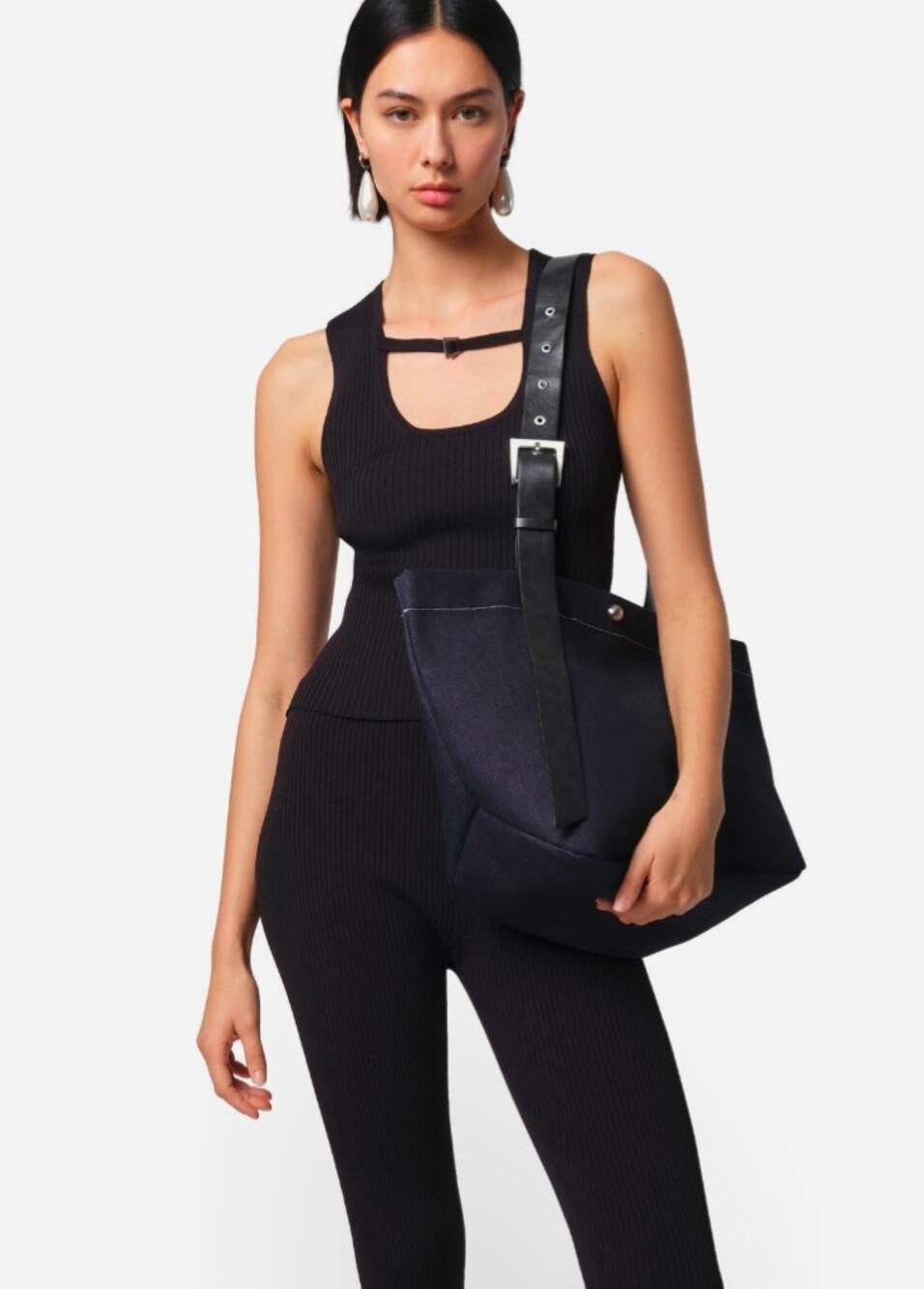 Apparis Raw Denim Tote Bag S5BG205IND Sold Out Brand New